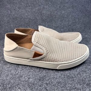OluKai Women’s Pehuea Breathable Slip-On Shoes Convertible Mule Sneakers Beach 9
